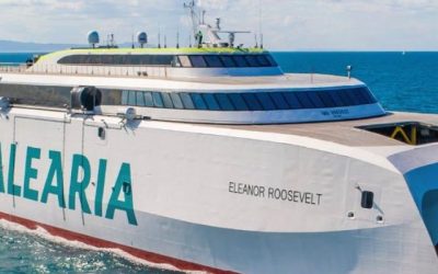 Baleària y Axpo hacen realidad el primer viaje descarbonizado de Europa usando biometano como combustible renovable
